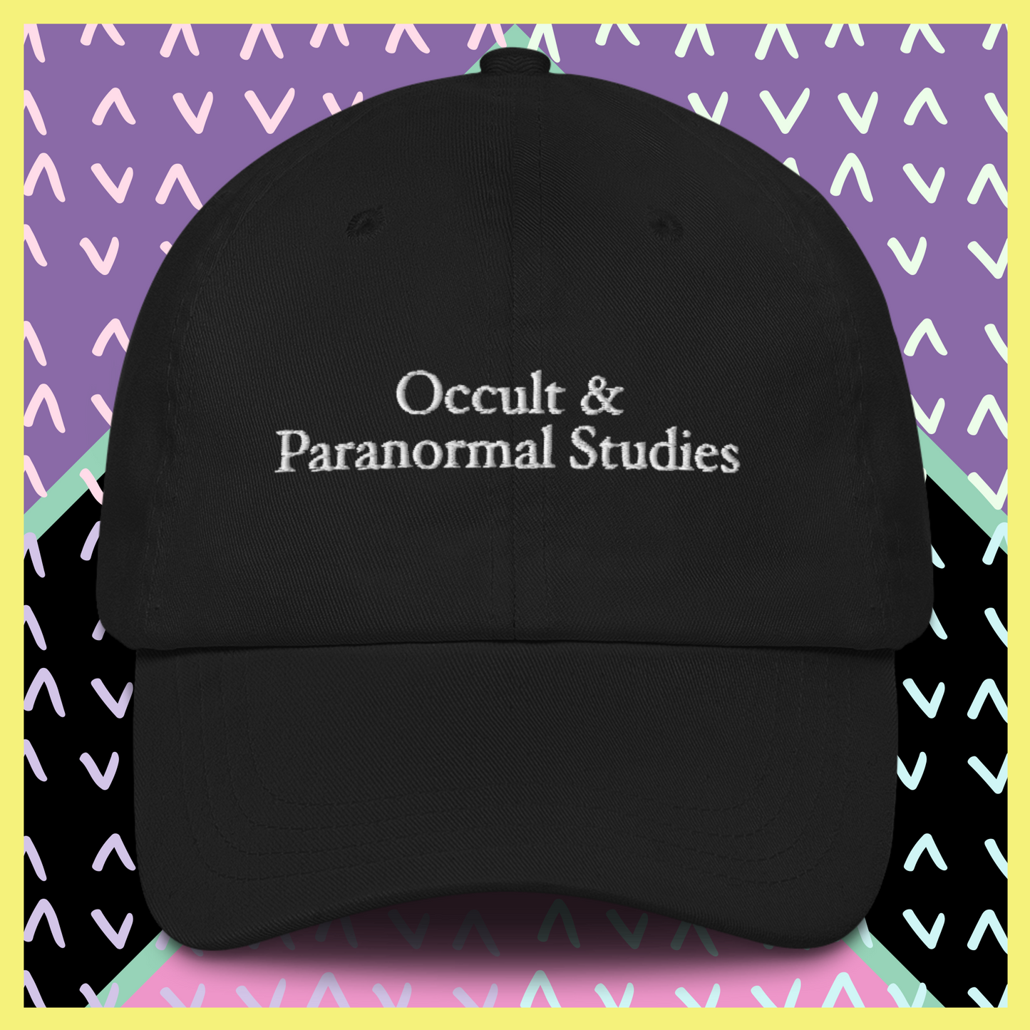 Occult & Paranormal Studies Hat (available in 2 colours!)