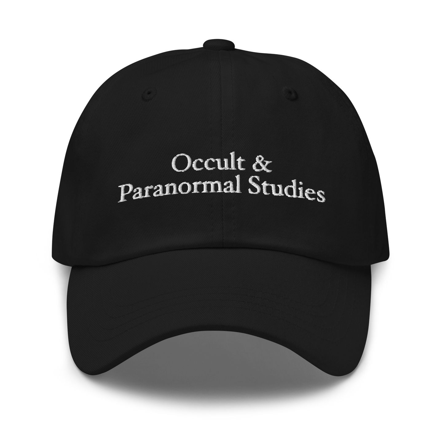 Occult & Paranormal Studies Hat (available in 2 colours!)