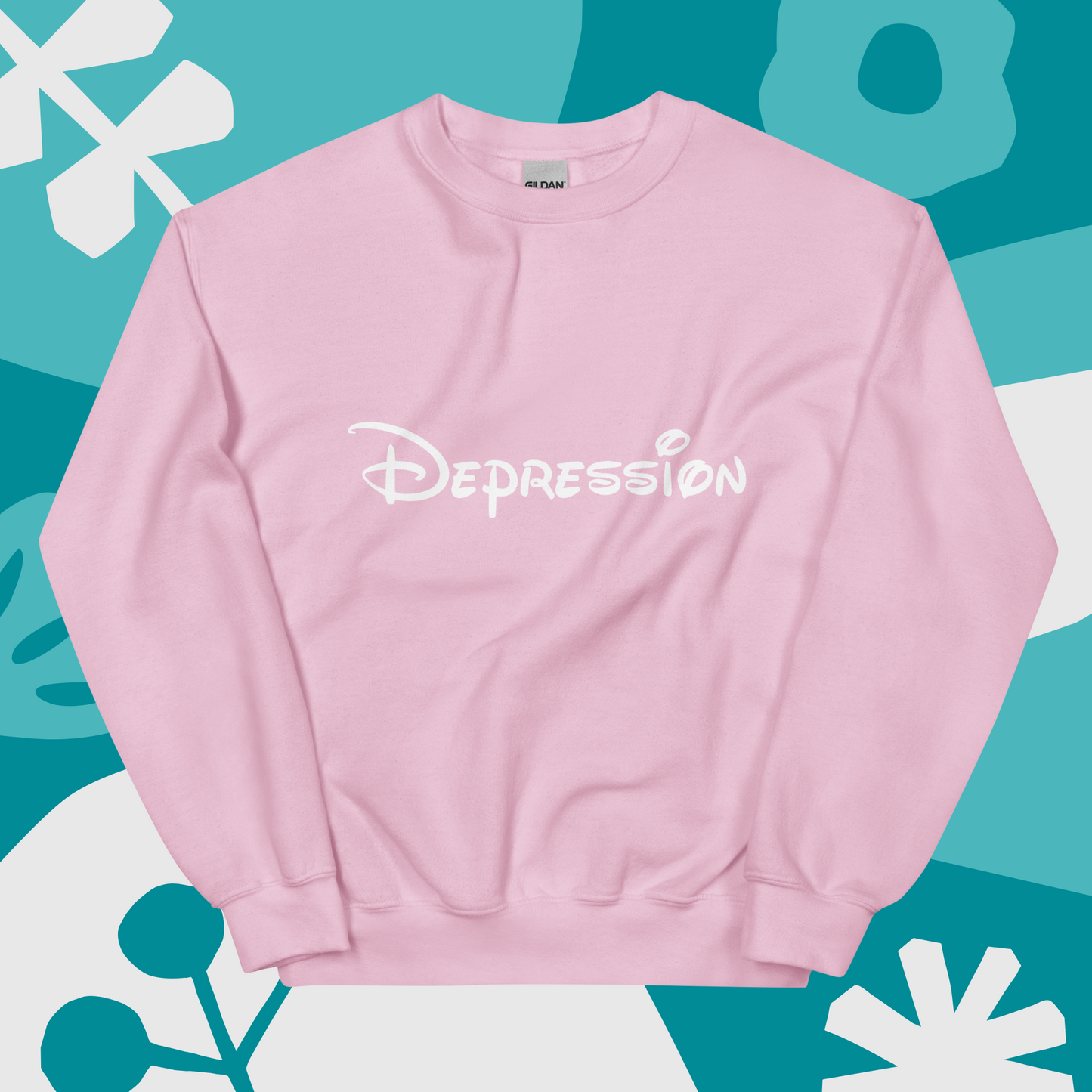 Depression Crewneck Sweatshirt (available in 5 colors!)