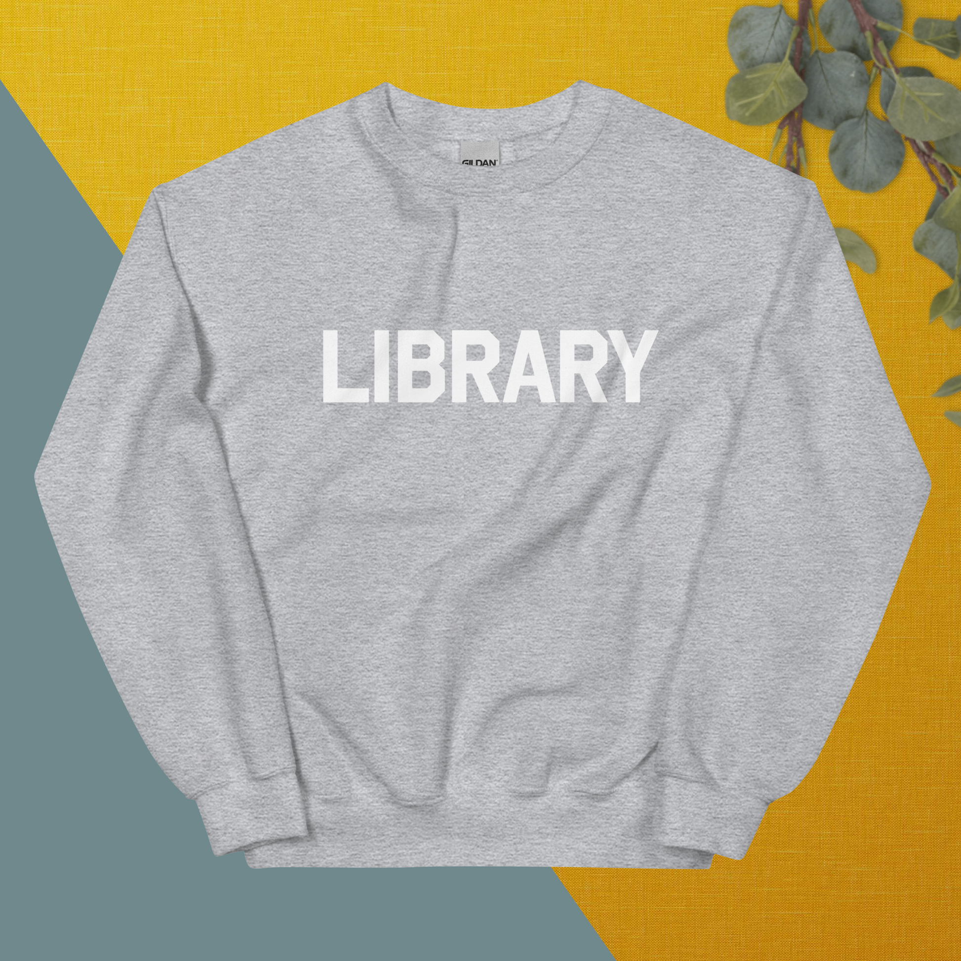 library librarian sweatshirt