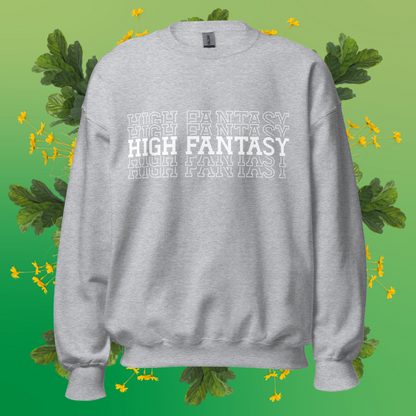 High Fantasy Layers Crewneck Sweatshirt (available in 2 colours!)