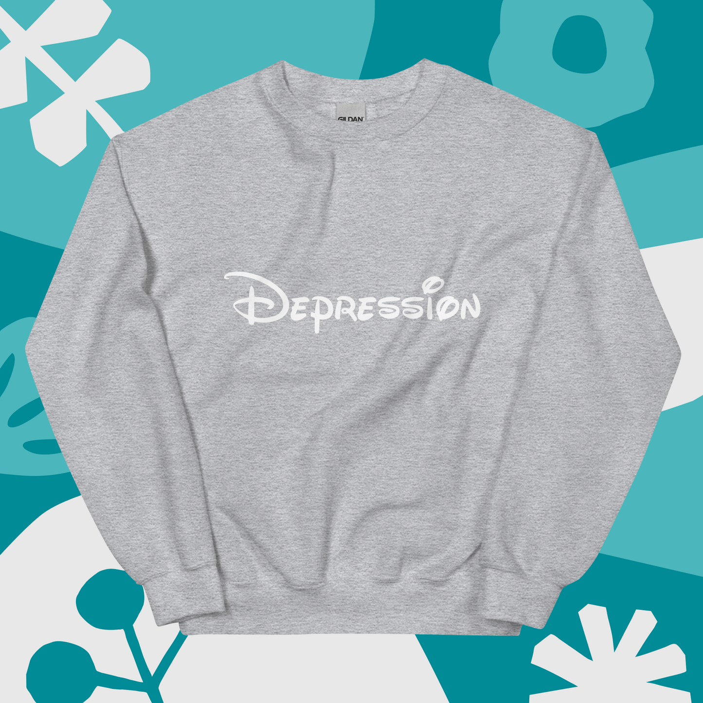 Depression Crewneck Sweatshirt (available in 5 colors!)