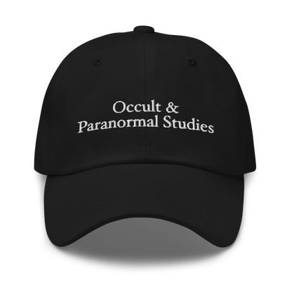 Occult & Paranormal Studies Hat (available in 2 colours!)