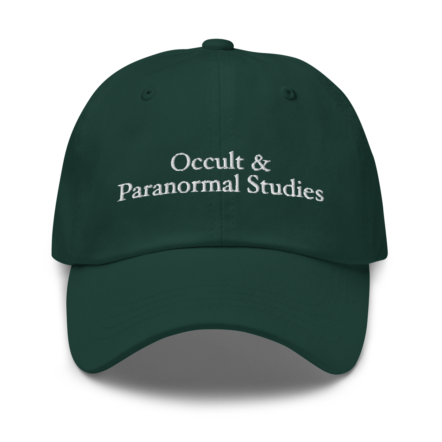 Occult & Paranormal Studies Hat (available in 2 colors!)