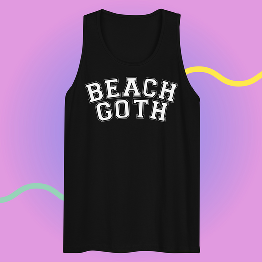 beach goth tank top