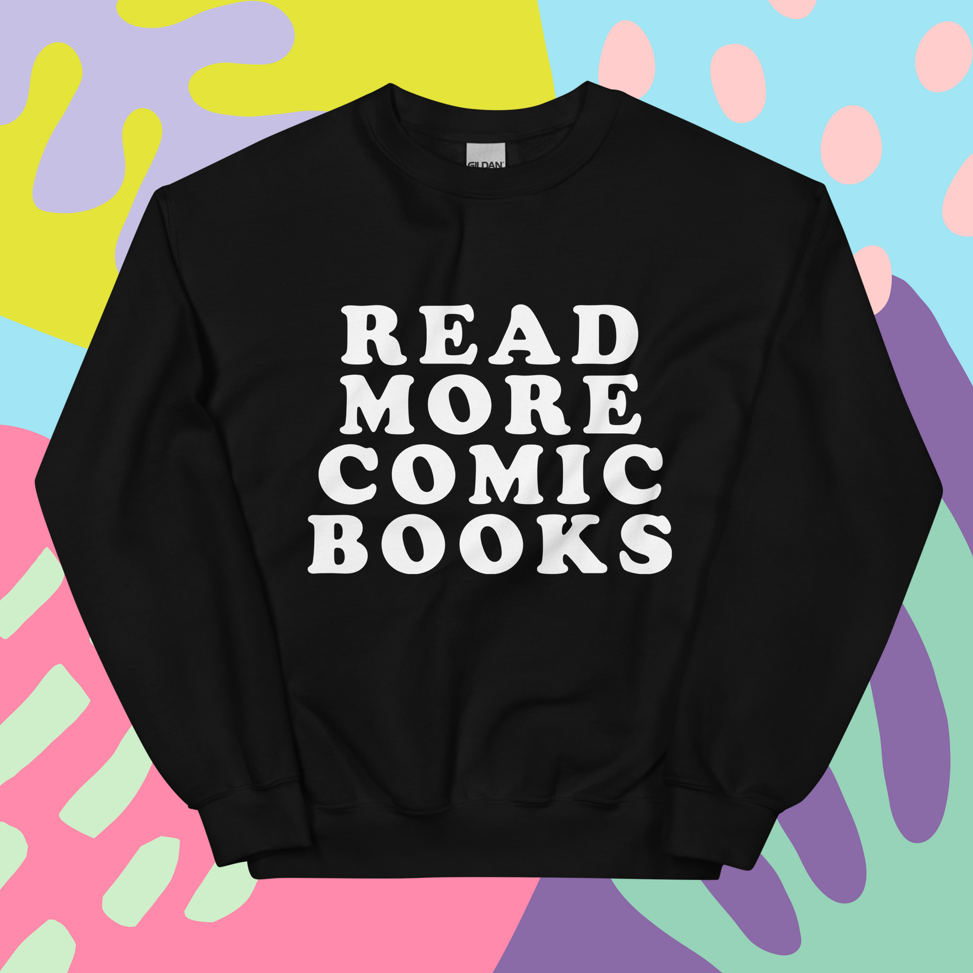 Comic sweatshirt hot sale