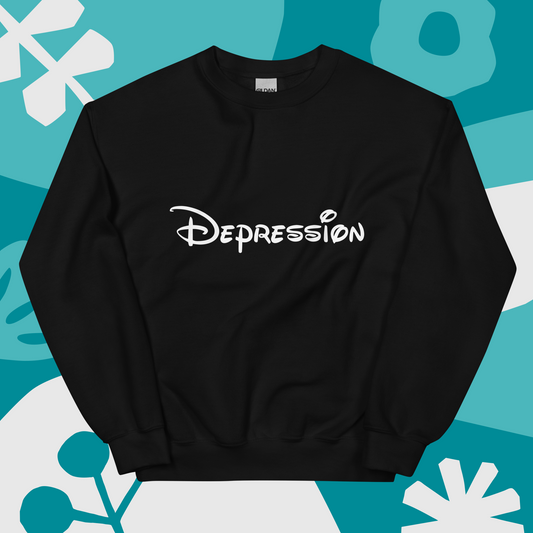 Depression Crewneck Sweatshirt (available in 5 colors!)