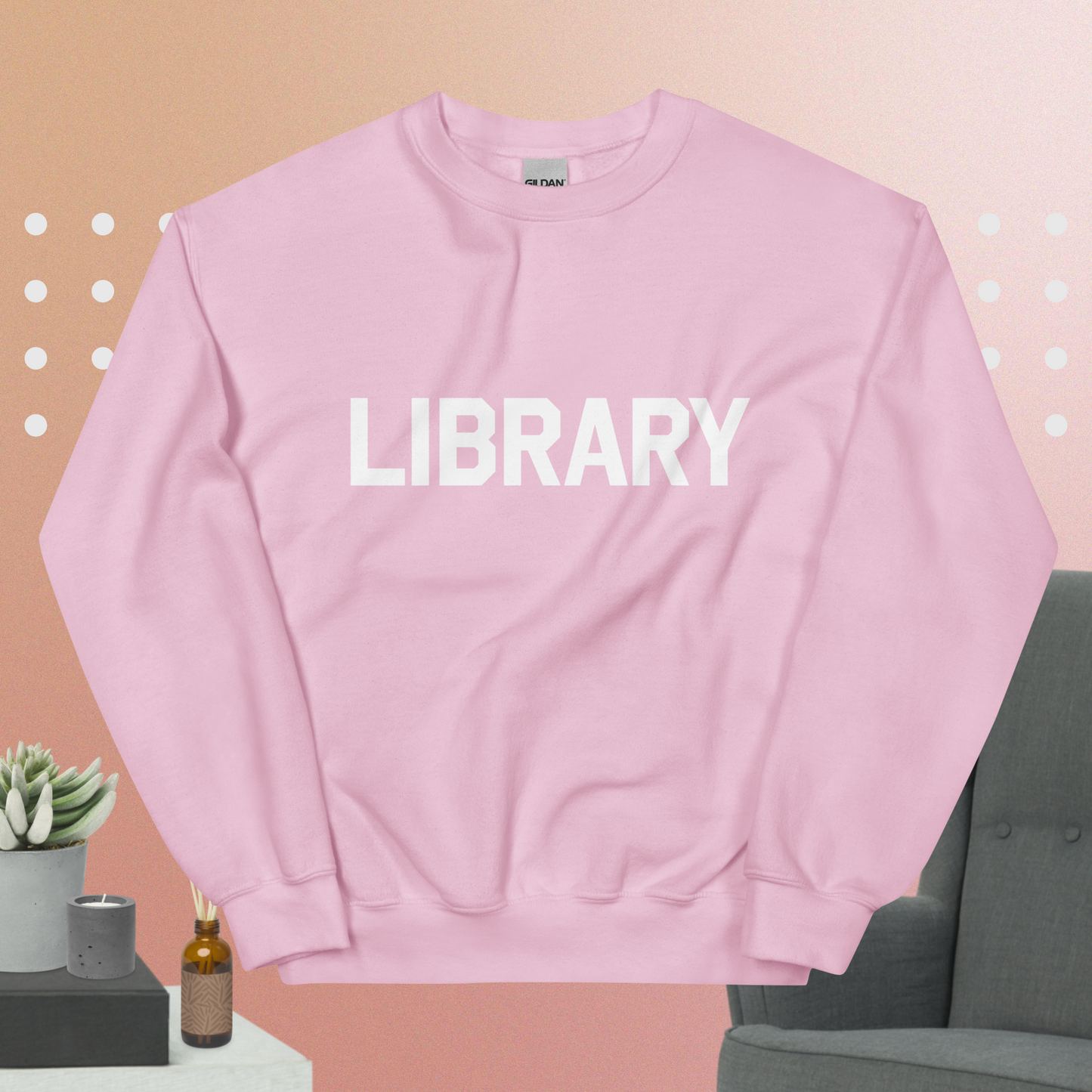 Library Crewneck Sweatshirt (available in 6 colors!)