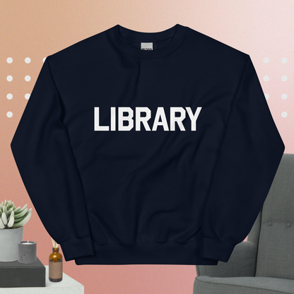 Library Crewneck Sweatshirt (available in 6 colors!)