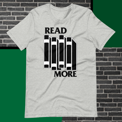 BOOK FLAG Tee (available in grey or white!)