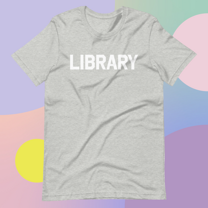 Library Tee (available in 6 colours!)