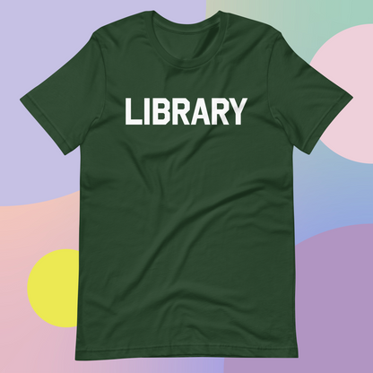 Library Tee (available in 6 colours!)