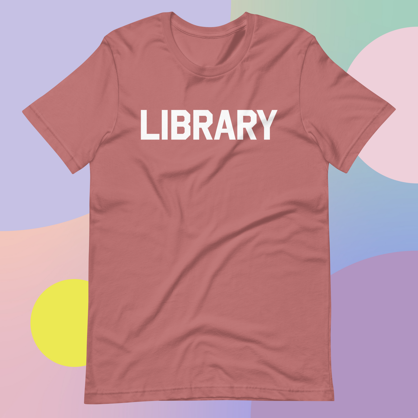 Library Tee (available in 6 colours!)