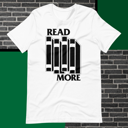 BOOK FLAG Tee (available in grey or white!)